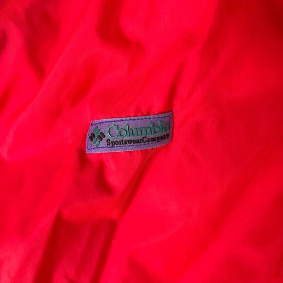 Vintage Columbia Reversible Jacket Men’s XL Purple Red 3M Thinsulate 80s 90s - Picture 9 of 13